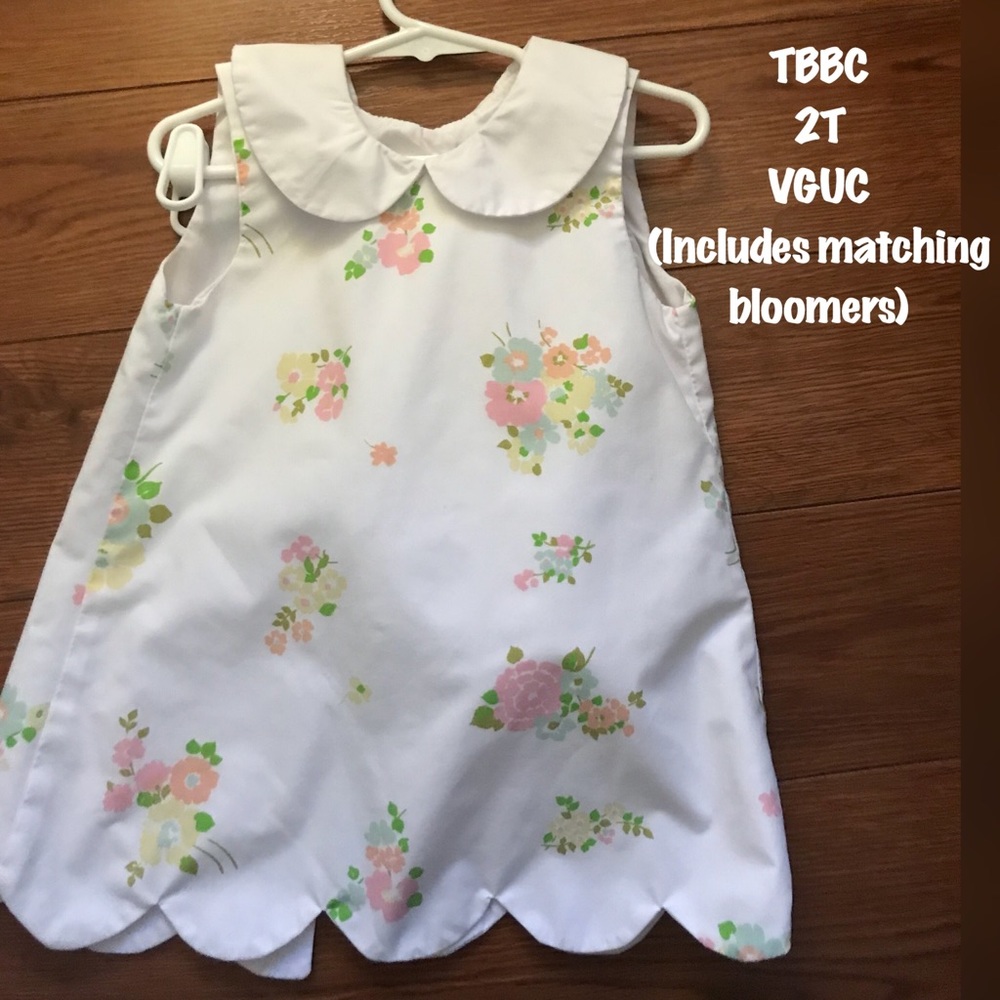 TBBC Biltmore Bouquet Dress w/ matching Bloomers
